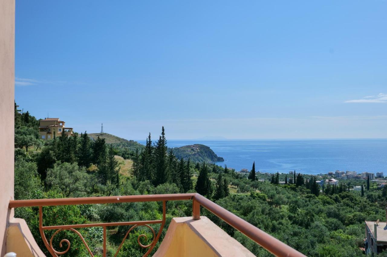 Hotel Panorama Химара Экстерьер фото